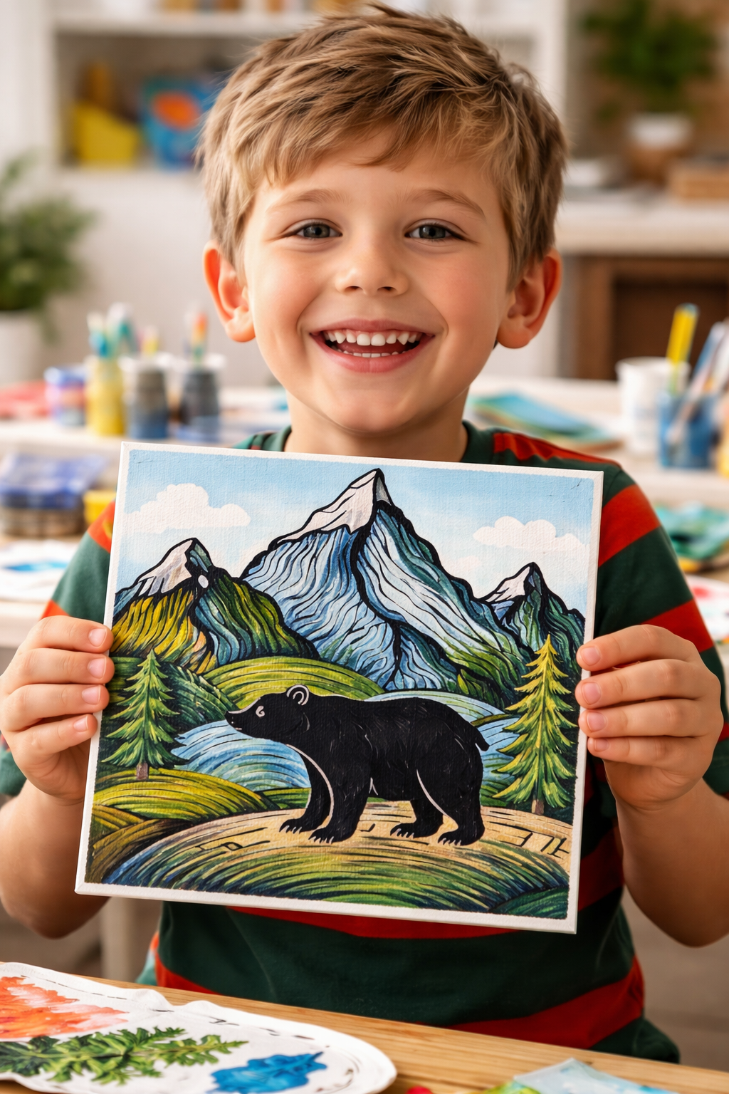 kids and adults paint party asheville nc